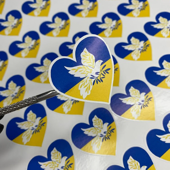 Наклейки з Вашим логотипом для ресторанів і кафе