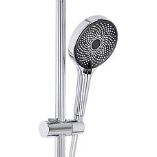 Душова система для душу Qtap Slavonice на два споживачі QTSLA110CRM45912 Chrome, фото 4