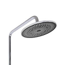 Душова система для душу Qtap Slavonice на два споживачі QTSLA110CRM45912 Chrome, фото 5