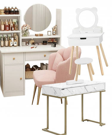 Столики косметичні та туалетні 
