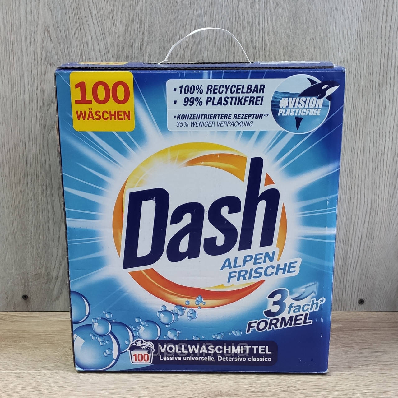 Пральний порошок Dash,  6кг на 100 прань універсальний, фото 1