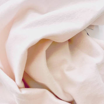 Двунітка трикотажне полотно з начосом преміум ніжний зефір