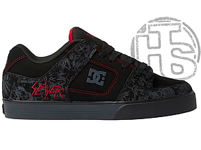 Чоловічі кросівки DC Slayer Pure Black Grey Red ADYS400098