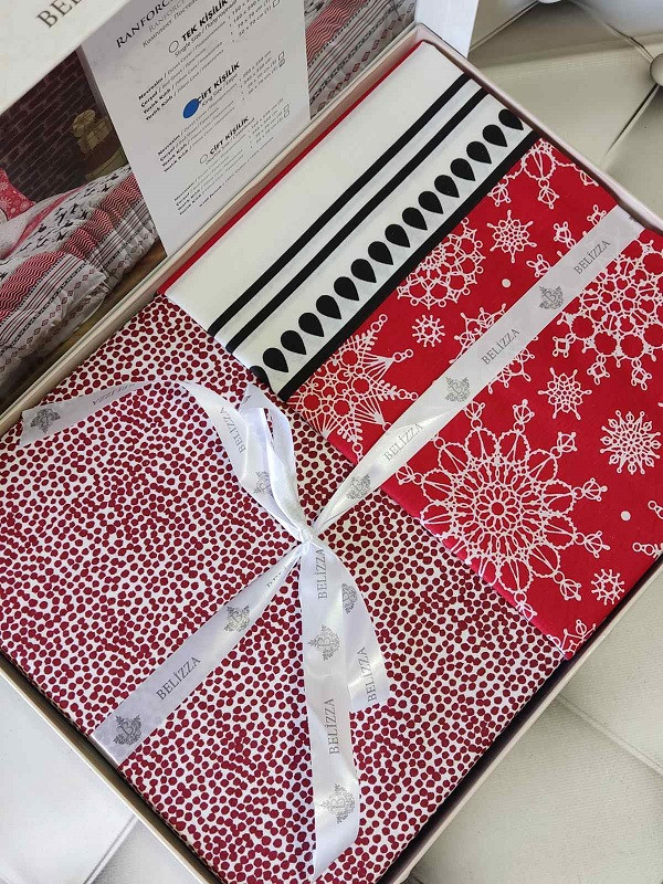 Chrismas постіль з ранфорсу. Євро розмір. Belizza Туреччина., фото 1