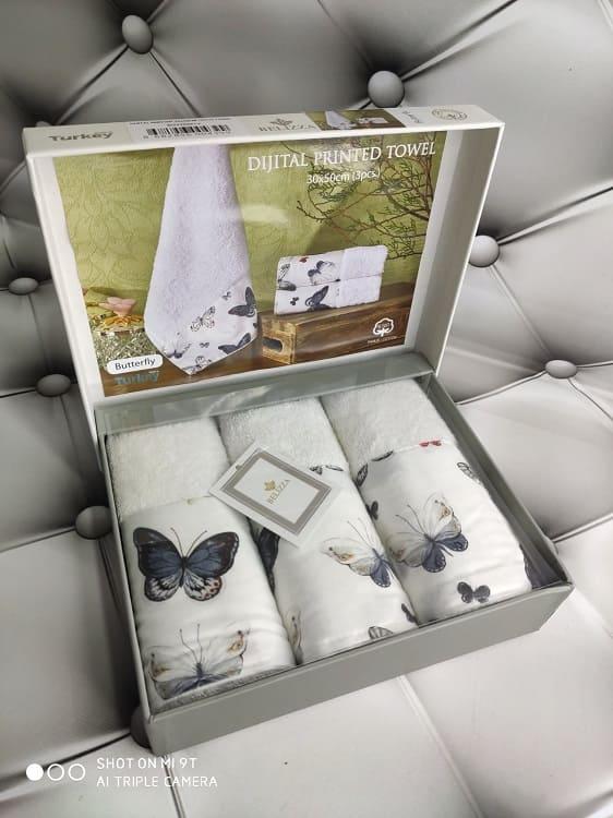 Belizza Butterfly 30х50см., махрові кухонні рушники., фото 1