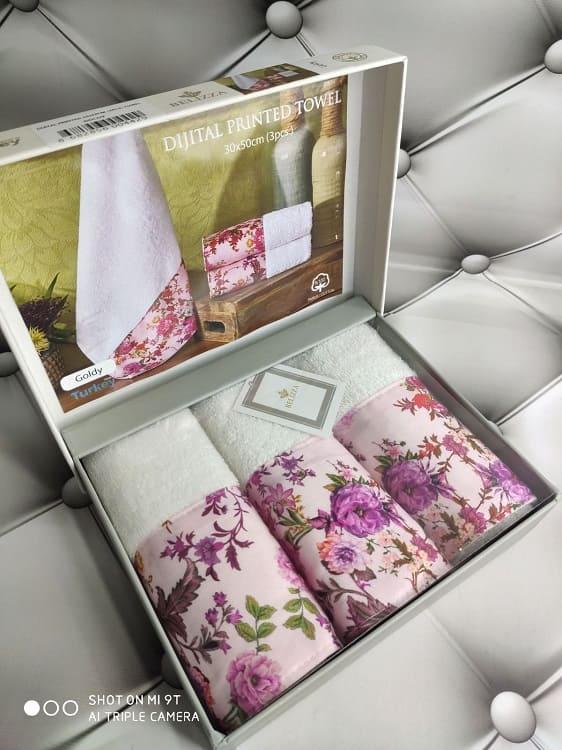 Belizza Goldy 30х50см., махрові кухонні рушники., фото 1