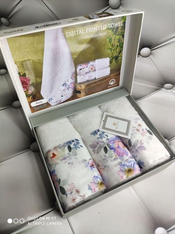 Belizza Rozy 30х50см., махрові кухонні рушники., фото 1