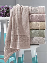 Glory бамбукові рушники 70х140см., 6 шт/уп. Pupilla Туреччина.