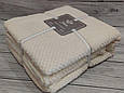 Akustik krem плед 200х220см. Мікрофібра. Belizza Туреччина., фото 2