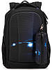 Рюкзак шкільний ортопедичний для хлопчика підлітковий 5-11 клас чорний Машина SkyName 57-62, фото 7