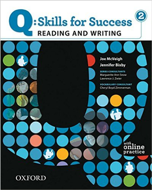 Q: Skills for Success. Reading and Writing 2 student's Book with Online Practice (Підручник)