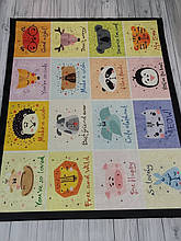 Baby bear zoo 140х190см. Килимки в дитячу кімнату. Туреччина.