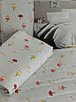 Hedge hogs полуторна фланелева постіль. Cotton collection Туреччина, фото 3