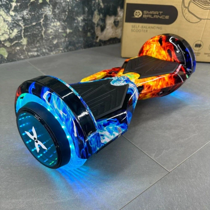 Гіроскутер гіроборд 8 дюймів дитячий Оригінал Smart Balance Сонячний і Вода, фото 1