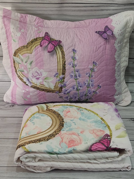 Defne полуторне покривало з наволочкой. Miss Bella Туреччина., фото 1