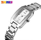 Жіночий годинник з металевим браслетом Skmei 1400SI Silver, фото 2