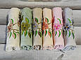 Mame Flowers 30х50см., 6 шт/уп. кухонні махрові рушники, фото 3