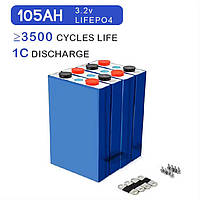 Акумуляторна батарея LiFePO4 Eve 105Ah - 3.2V
