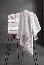 Armoni 3D бамбукові рушники 50х90см., 6 шт/уп. Pupilla Туреччина.