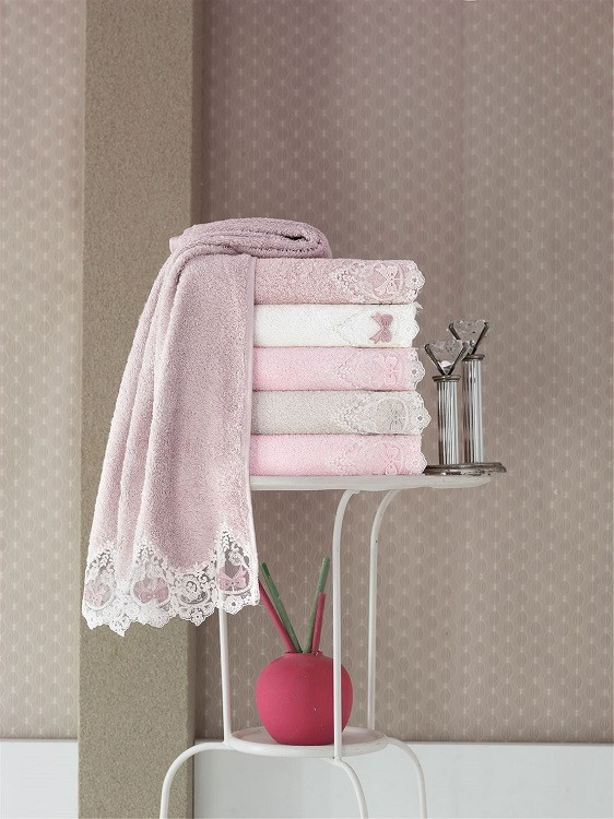 Venit 3D бамбукові рушники 50х90см., 6 шт/уп. Pupilla Туреччина., фото 1