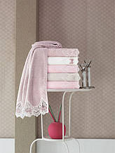 Venit 3D бамбукові рушники 50х90см., 6 шт/уп. Pupilla Туреччина.