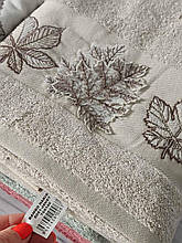 Janet yaprak бамбукові рушники 70х140см., 6шт/уп. Pupilla Туреччина