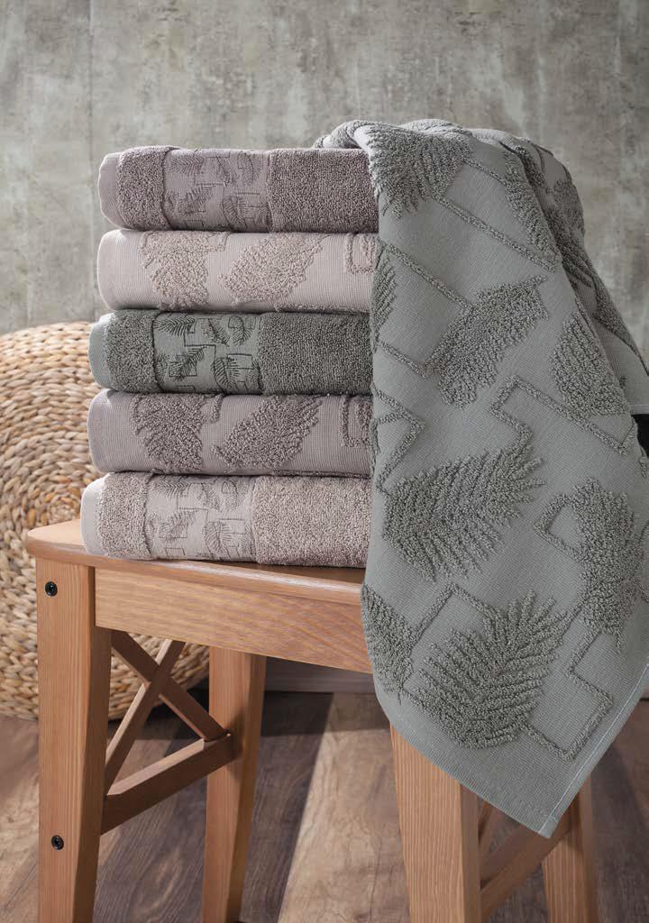 Mikanos жаккардові рушники 70х140см., 6 шт/уп. Pupilla Туреччина., фото 1