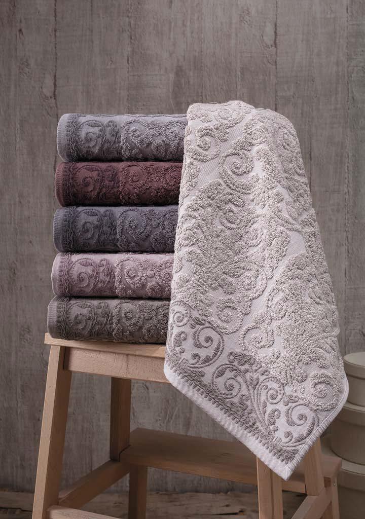 Ranes жаккардові рушники 70х140см., 6 шт/уп. Pupilla Туреччина., фото 1