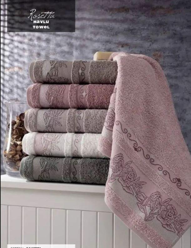 Rosette махрові рушники 50х90см., 6 шт/уп. Pupilla Туреччина.