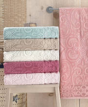 Venus велюрові рушники 50х90см., 6 шт/уп. Pupilla Туреччина.