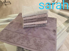 Sarah велюрові рушники 70х140см., 6 шт/уп. Pupilla Туреччина.