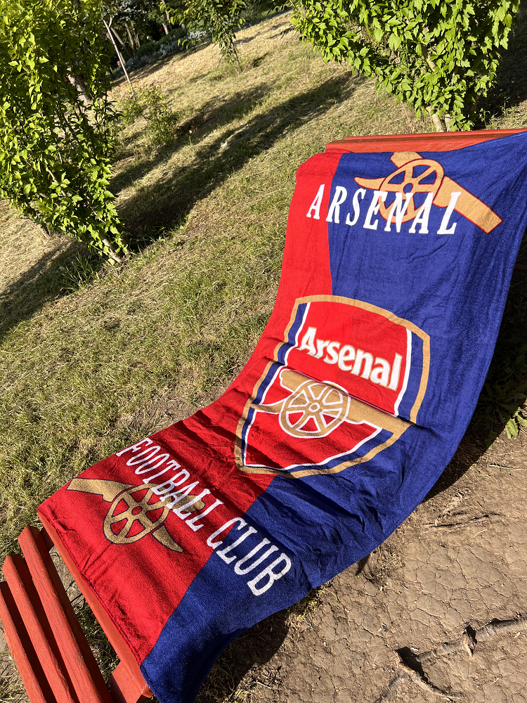 Пляжний рушник Arsenal 75х150см. Туреччина.