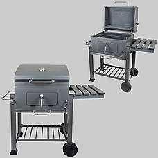 Вугільний гриль-барбекю з термометром GRILL BIG, фото 3