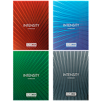 Тетрадь канцелярская, JOBMAX, А4, 48 л., линия, офсет, карт. обл., ассорти ( BM.2427 )