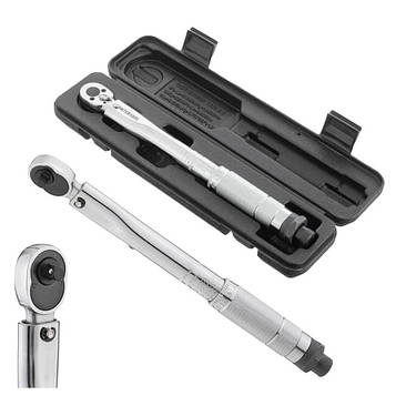 Ключ динамометричний 1/4", 2-24 Нм INTERTOOL XT-9001