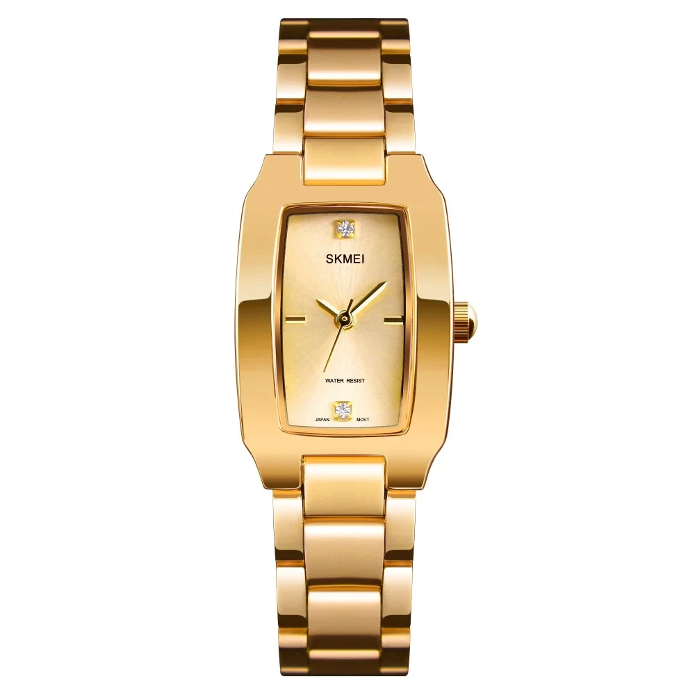 Жіночий годинник з металевим браслетом Skmei 1400GD Gold