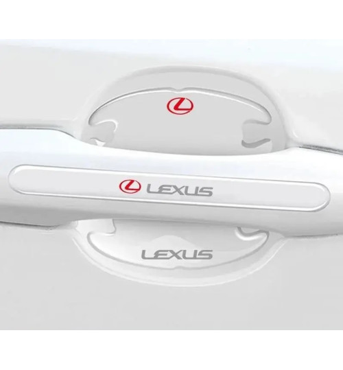 Плівка Захисна Для Дверних Ручок Lexus Прозора Силіконова 8шт