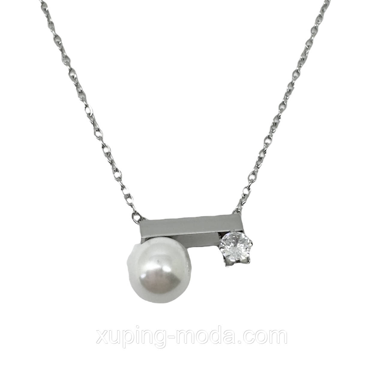 42+5 см .Підвіска ксюпінг. Родій, фото 1