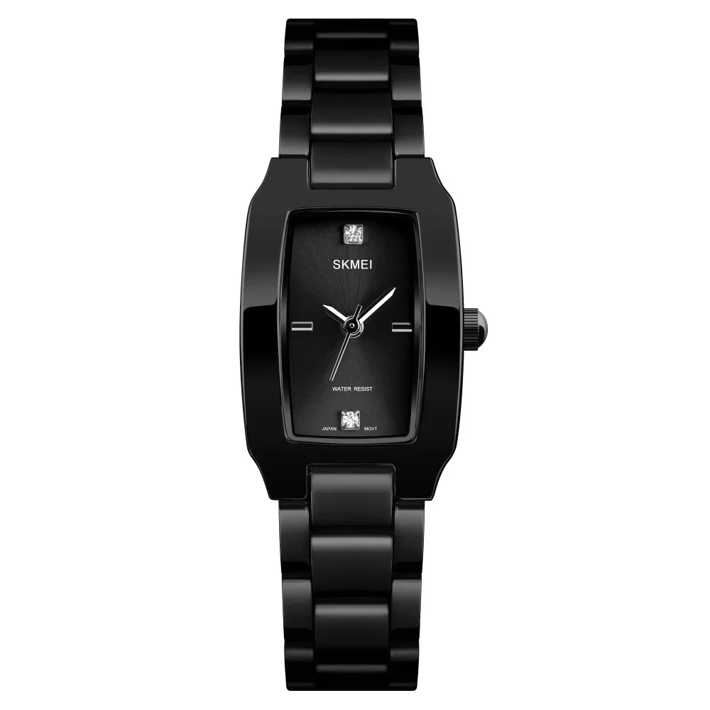 Жіночий годинник з металевим браслетом Skmei 1400BK Black