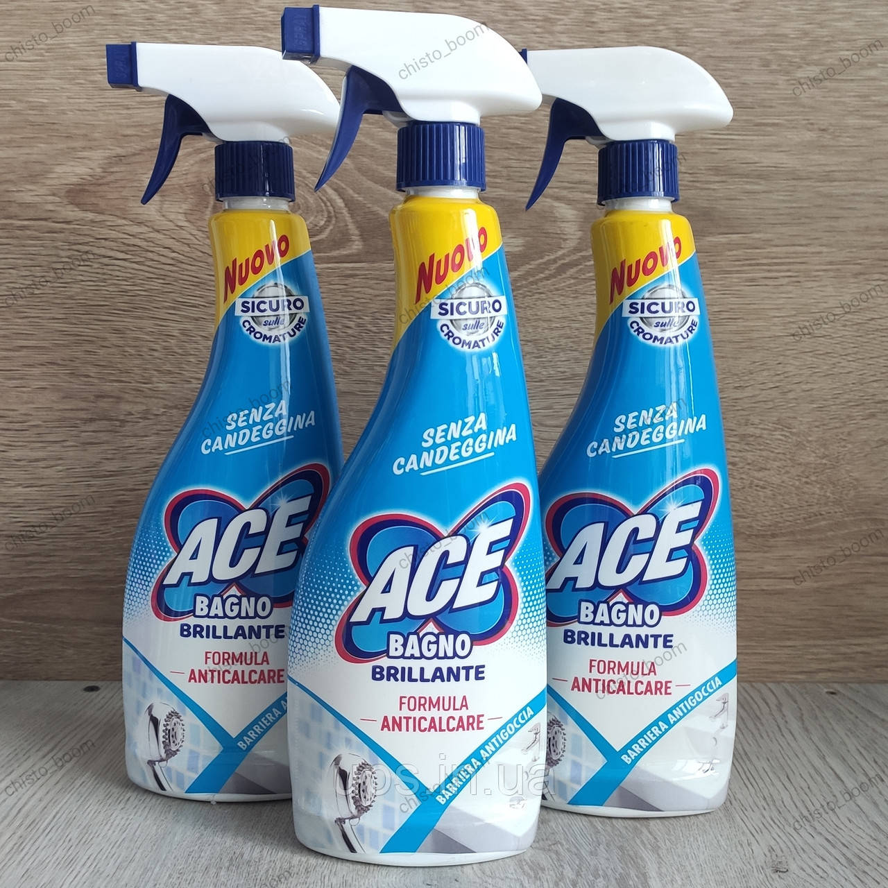 ACE Bagno засіб від вапняного нальоту без хлору, 500мл, фото 1