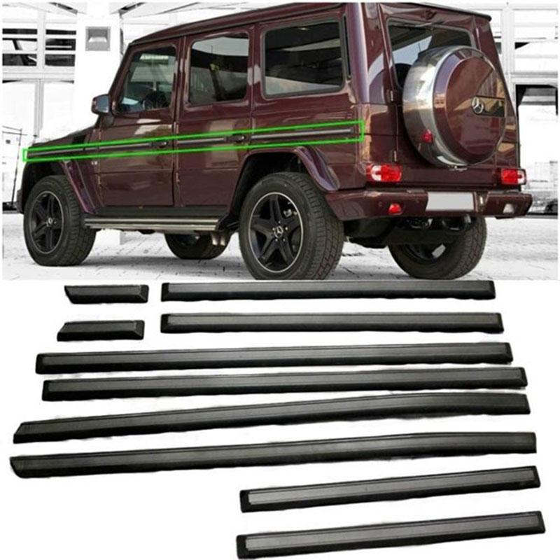 Бічні молдинги Mercedes G-class W463 (скловолокно)