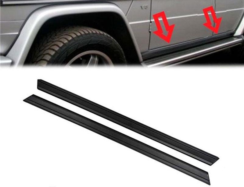 Бічні молдинги Mercedes G-class W463 (нижні, скловолокно), фото 1