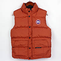 Жилетка Canada Goose, колір жовтогарячий, різні розміри