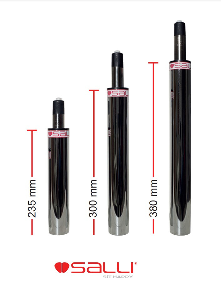 Газова пружина Salli (довжинна, середня, коротка та міні) (доступно тільки для стільців Salli), фото 1