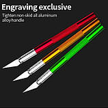 Ніж-різак кондитерський із лезами 13 шт., фото 3