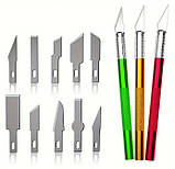 Ніж-різак кондитерський із лезами 13 шт., фото 4