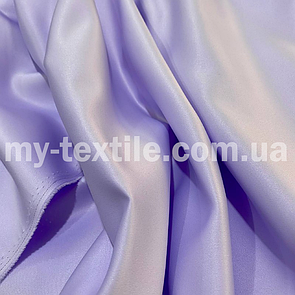 Атлас прокатний щільний матовий (Весільний атлас) Бузковий