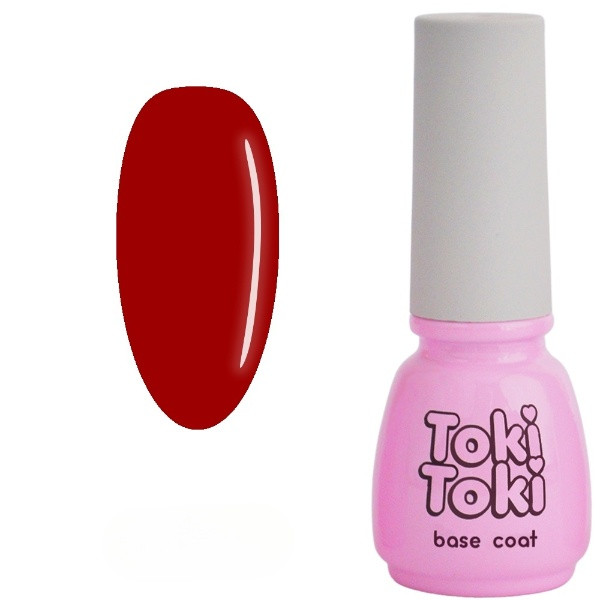 Гель-лак для манікюру Яскраво-червоний 01 Lady in Red Toki-Toki 5 мл