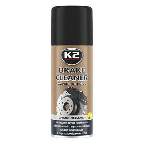 Засіб для очищення гальм і частин гальмівної системи K2 Brake Cleaner 400мл, фото 1
