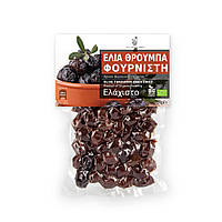 Оливки грецькі в'ялені Фрумба органічні з низьким вмістом солі Family Farms 180 г